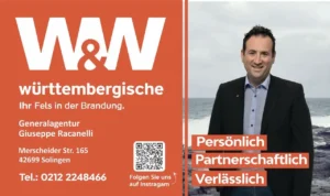 Logo - Giuseppe Racanelli - Württembergische - Solingen